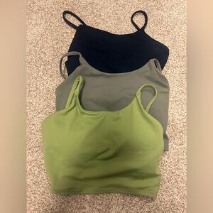 AMAZON padded sports bras
